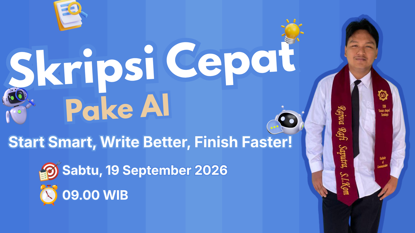 Skripsi Cepat Selesai Pake AI